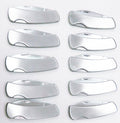 Zaltana 10Pcs stainless Pocket knife combo (Floded size 3)
