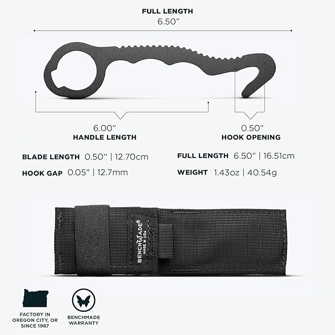 Benchmade - BLKW Hook Safety Cutter