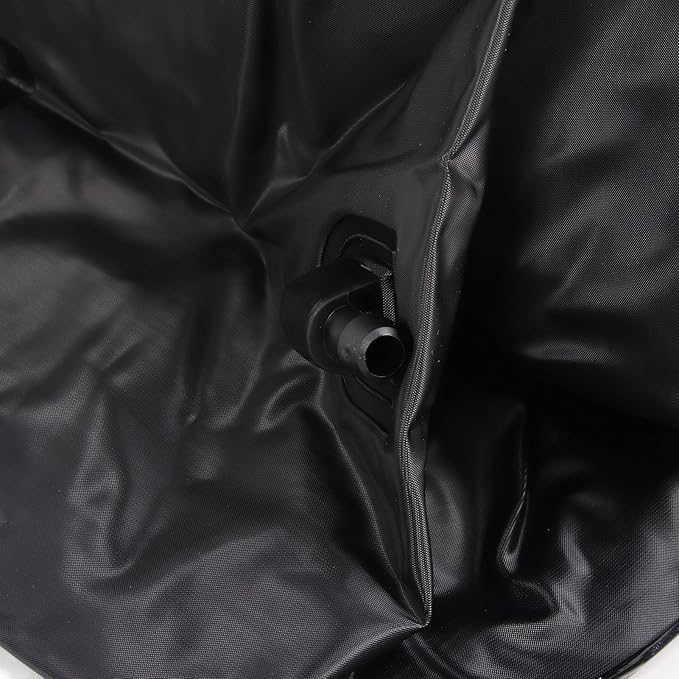 Solar Shower Bag 40L Portable Camping Shower Bag with Removable Hose PVC Thickened Solar Heating Shower Bag for Outdoor Hiking Beach Swimming Traveling Includes Rope and Hose