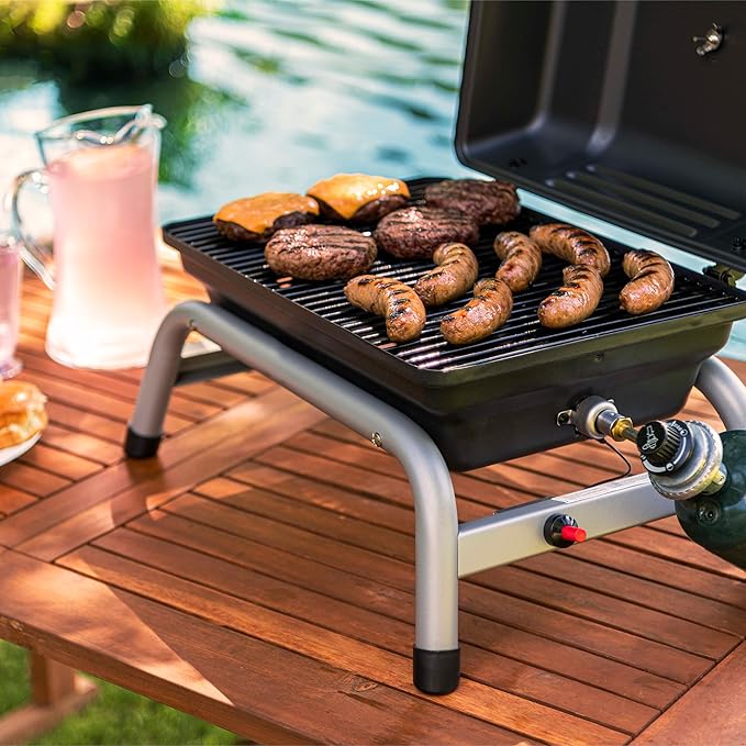 Charbroil 1-Burner Portable Propane Gas Grill Black – 17402049