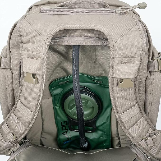 LAPG Atlas 12 Hour Tactical Backpack for Men &amp Women Survival Gear Bag Large Hiking Camping Bug Out Backpack Ranger Green