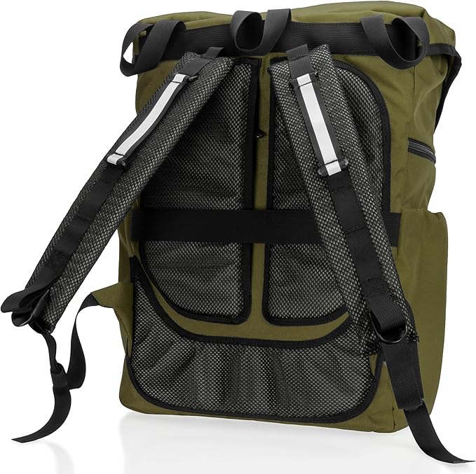 Xtreme Sight Line ~ Recon Ruck ~ Signal-Blocking Tactical Backpack for Laptops and Mid-Size Electronics ~ Tracking/Hacking Defense ~ 1000D Nylon ~ OD Green