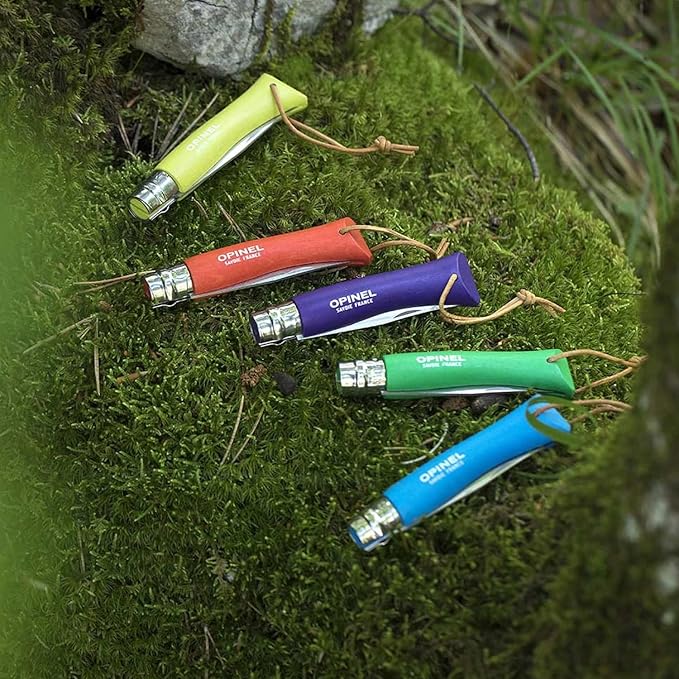 OPINEL No.7 Colorama - Stainless Steel Everyday Carry Folding Pocket Knife