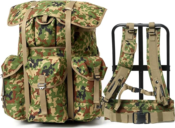 MT Military Alice Pack Large Army Survival Combat ALICE Rucksack Backpack 55L SDF Camo