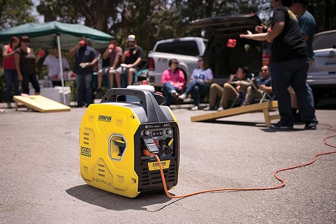 Champion Power Equipment 2500-Watt Dual Fuel Ultralight Portable Inverter Generator with Quiet Technology and CO Shield