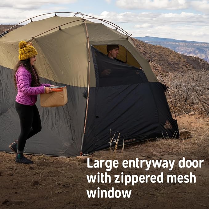 Kelty Highroads Overlanding Shelter - Universal Mount Car Camping Tent with Large Zippered Entry Aluminum Frame Adjustable Walls and Windows UV Protection Rainproof Stuff Duffel Included 2024