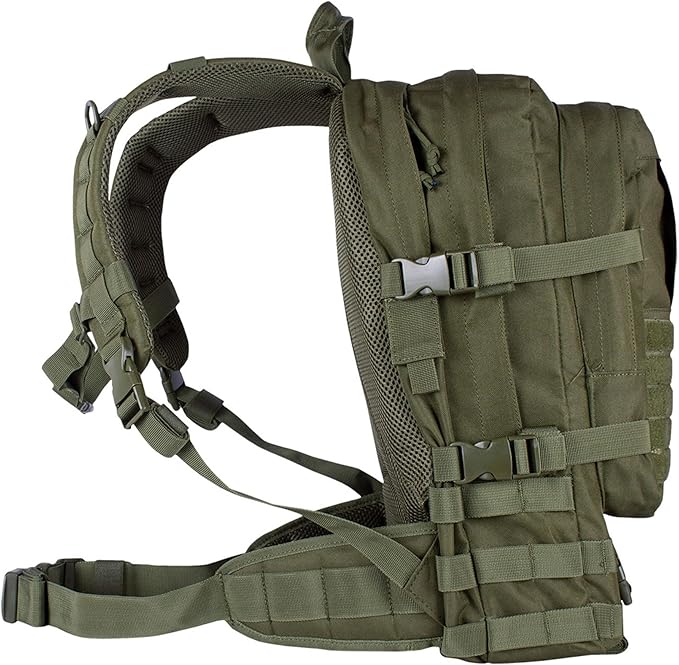 Fox Outdoor Products Cobra Gold Reconnaissance Pack - Tactical Spacious 30L Backpack w/Cinch Straps Hydration/Laptop Pocket