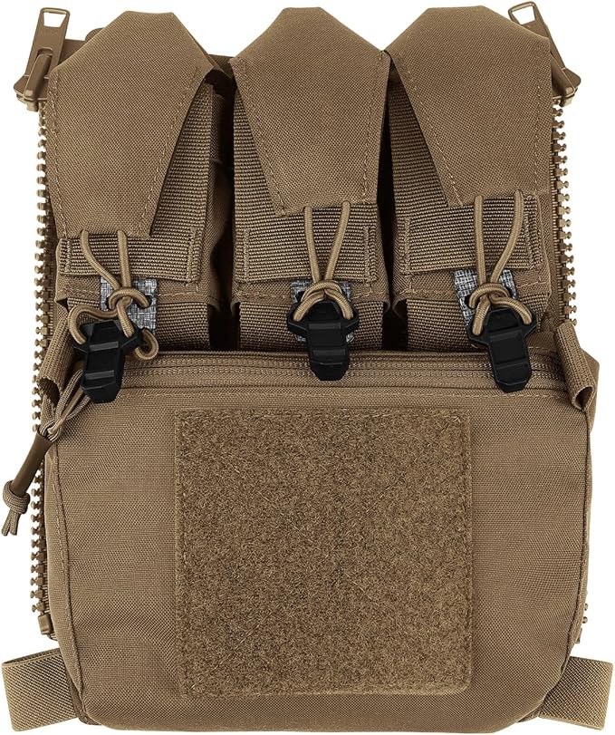 PETAC GEAR TacTical BackPackZip On Back Panel Banger For V5 Vest | Banger