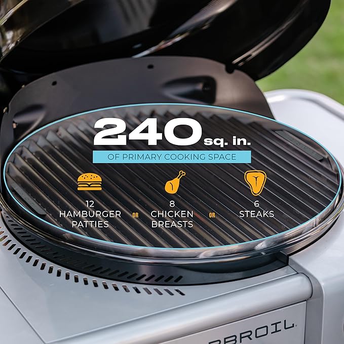 Charbroil Bistro Pro Gas Grill for Small Spaces and Patios Black - 25302161