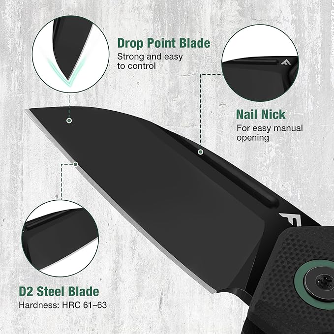 FLISSA 16-in-1 Multi Tool Pliers and FLISSA Mini Folding Pocket Knife