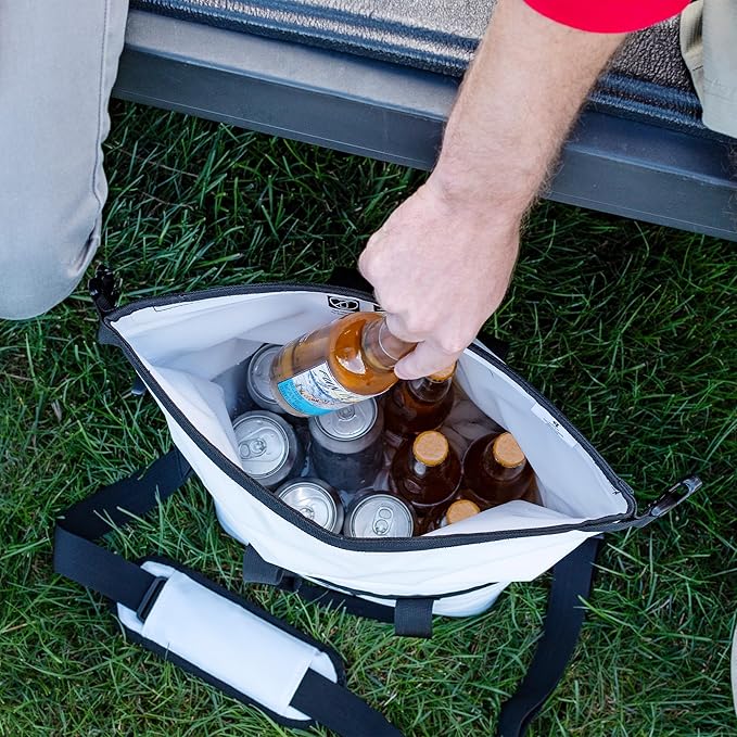 geckobrands Tote Dry Bag Cooler – Insulated 6L Tote with Versatile Storage for Beach &amp Outdoor Adventures