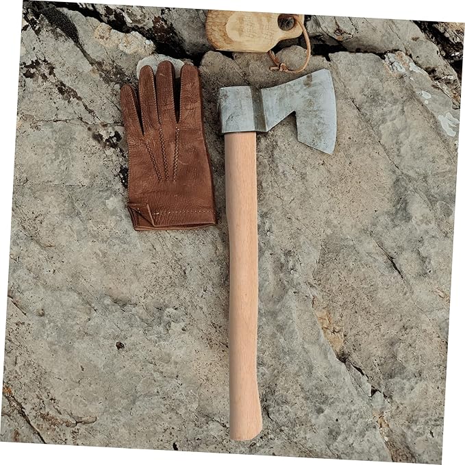 Carpenter Hatchet Handle Replacement Comfortable Grip Ax Handle Part for Camping Axes