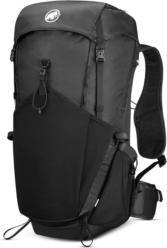 Mammut Ducan Backpack – Unisex Outdoor Backpack for Hiking Running and Everyday Adventures Black 32L