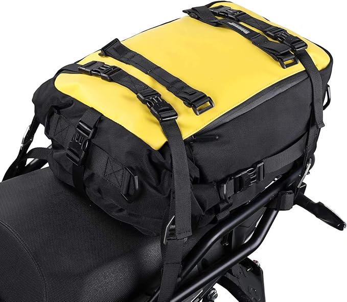 Rhinowalk Motor Pannier Bag 10/20/30L Multifunctional Waterproof Rear Rack Trunk Motorcycle Seat Bag