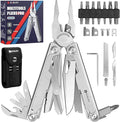 BIBURY Multitool Pliers Pro BI2049 3Cr13 Multi Tool with Large Saw Blade YG10 Tungsten Wire Cutters EDC Multi Tool w/Scissors and Screwdirver Set for Outdoor Hunting Survival Camping Gift for Men
