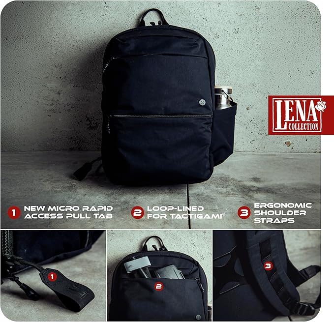 Vertx Any Day Backpack with Tactical Design Versatile Storage Durable Material and Comfortable Straps for Everyday Use Wolf Grey - One Size