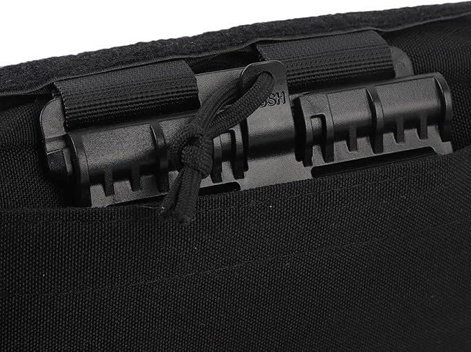 Oxford Cloth Drop Pouch Sub Abdominal Utility Carrying Kit Bag Adjustable Waist Strap - Durable Material Multi Layer Storage Ideal for Outdoor Activities and Chest Rig Use
