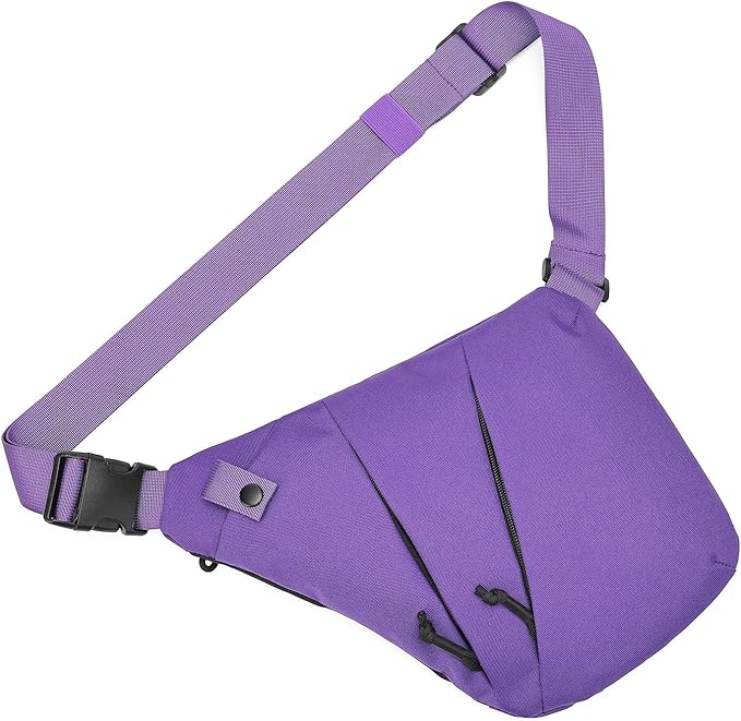 Tactical Crossbody Sling Bag for Men Women Anti Thief Conceal Carry Handgun Bag CCW Bags EDC Carry