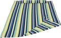 SUNCREAT Outdoor Double Hammock Pad Soft Comfortable Polyester Pad Green Stripes