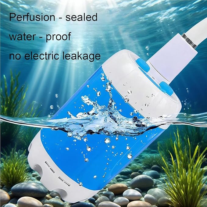 Portable Camping Shower Pump Kit USB Rechargeable 2 Modes Multifunctional Bracket Storage Bag for House Hiking Beach Outdoor