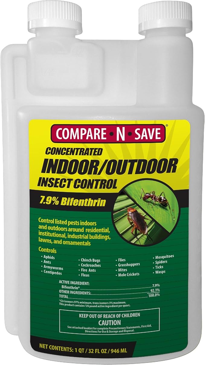 Martin's 32 oz Permethrin 13.3% Concentrate &amp Compare-N-Save Concentrate Indoor and Outdoor Insect Control 32-Ounce