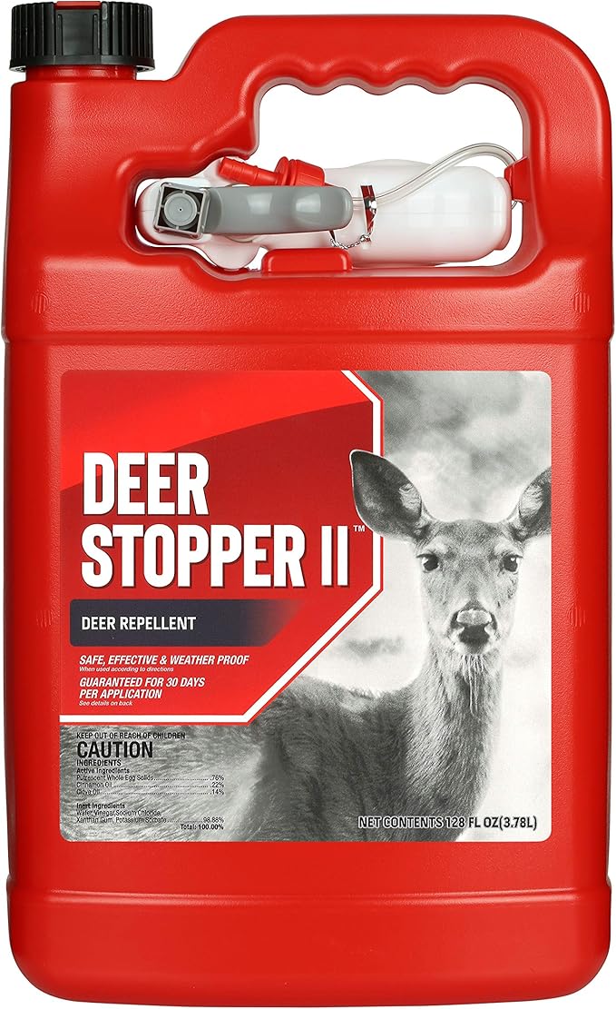 Deer Stopper Repellent (1 Gallon) and Messina XDU128 Deer Stopper II Gallon Refill