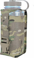 Water Bottle Holder MolleJX Tacfancier Tactical Water Bottle Pouch for Belt Backpack Chest Rig Canteen Pouch for 32oz Nalgene