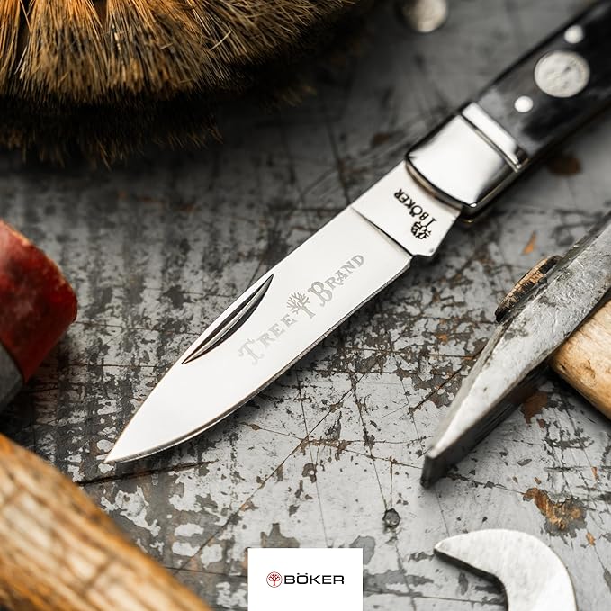 BÖKER TS 2.0 Lockback Smooth Grey Bone -110815