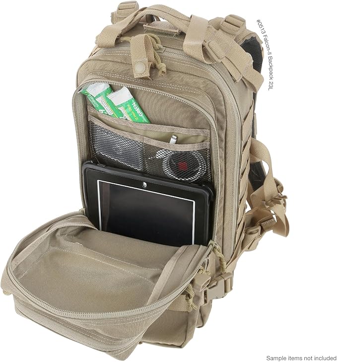 MAXPEDITION Falcon-II Backpack 23L Tactical Backpack Survival Pack Bug Out Bag MOLLE Go Bag for EDC 0513
