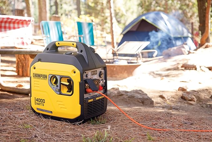 Champion Power Equipment 4000-Watt RV Ready Portable Inverter Generator with Quiet Technology and 3 Year Warranty