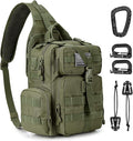 G4Free Large Tactical EDC Sling Bag Backpack Military Molle Bag Single Strap Shoulder Backpack for Men | EDC Adjustable Holder