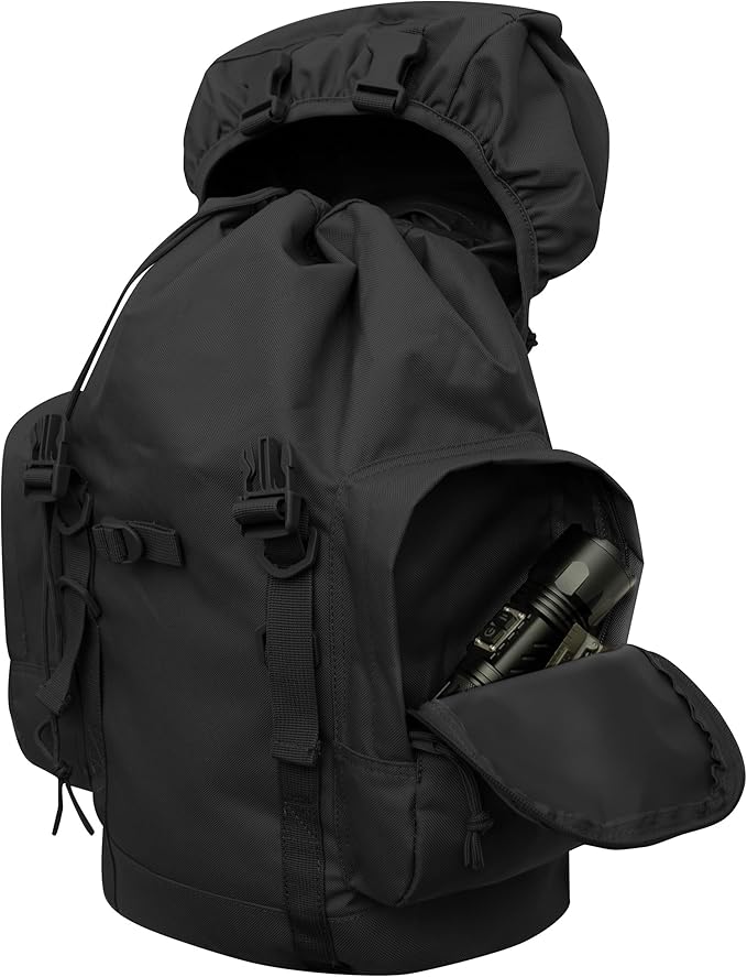 Rothco 25L Tactical Backpack – Rugged Hiking Camping Gear Travel Rucksack Bag Pack