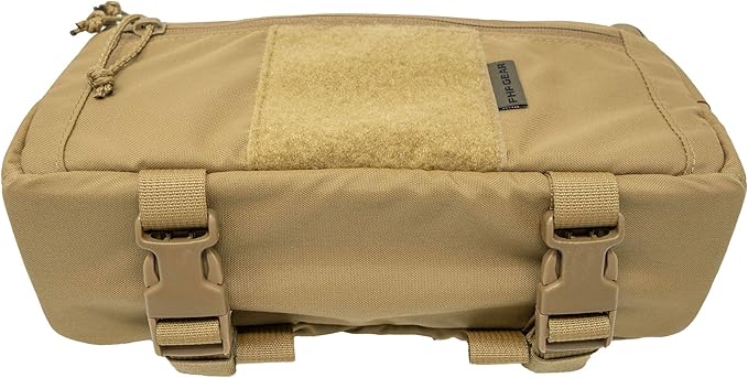 FHF Gear Lumbar Pack – MOLLE-Compatible Hip Belt Storage Pouch for Hunting Tactical &amp Fishing Gear with Zippered Pockets