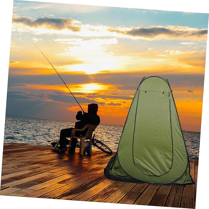 Yardwe Portable Privacy Changing Tent Outdoor Shower Tent for Camping Beach Fishing