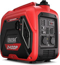 ERAYAK 2400W Portable Inverter Generator for Home Use Super Quiet Small Generator for Camping Outdoor Emergency Power Backup Gas Powered Engine EPA ECO Mode