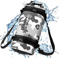 OSAH DRYPAK 25L Waterproof Dry Bag - Motorcycle Luggage Tail Bag with Straps for Back Seat Roll Top Lightweight Waterproof Backpack Sack for Travel Swimming Boating Kayaking Camping and Beach