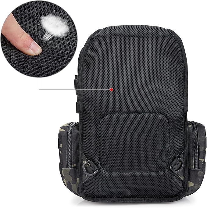 G4Free Large Tactical EDC Sling Bag Backpack Military Molle Bag Single Strap Shoulder Backpack for Men | EDC Adjustable Holder