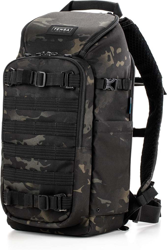 Tenba Axis v2 16L Camera Backpack for DSLR and Mirrorless cameras and lenses plus an 11-inch Tablet – Black (637-753)