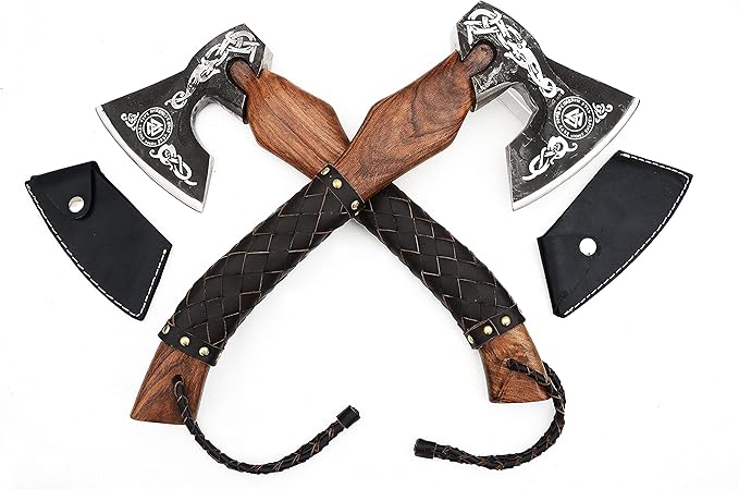 Custom Handmade Carbon Steel Viking Axe