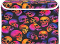 Human Skulls Gradient Storage Bin with Lid Stackable Organizer Storage Quart Storage Bins for Office Supplies Office
