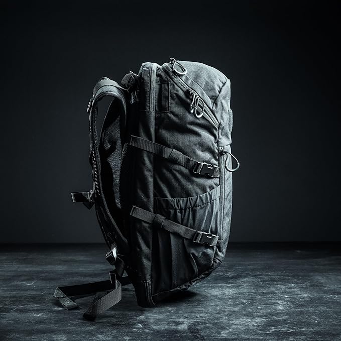 Eberlestock Jacknife Pack - Premium Tactical Backpack for Outdoor Adventures and Hunting - Durable Versatile and All-Weather Ready Black