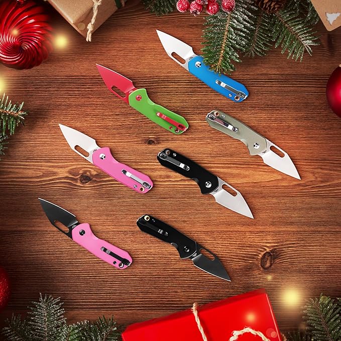 CJRB CUTLERY Mini Pyrite(J1933) Folding Pocket Knife2.17 AR-RPM9 Steel Blade and Blue Handle Small EDC Knife with Pocket Clip for Work Outdoor Hiking Camping