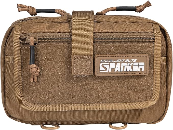 EXCELLENT ELITE SPANKER Tactical First Aid Pouch IFAK Rip Away Molle EMT Pouch Compact Admin Pouch Medical Utility Pouch Emergency Survival Kits for Tactical VestBackpack
