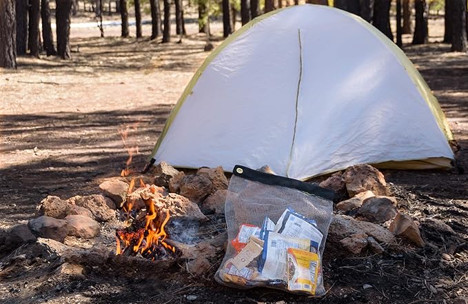RATSACK Rodent Proof Bear Bags - Ultralight Stainless Steel Mesh Bag for Camping Food Storage - Sturdy and Rust-Resistant Sack with Lock and Grommet For Easy Hanging