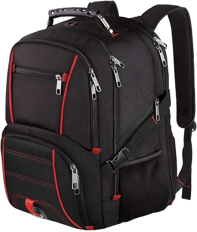 LTINVECK Travel Laptop Backpack Extra Large Backpack for Men Women TSA Friendly Heavy Duty Big Business Computer Backpacks Bag Fit 17 Inch Laptops RFID Backbag