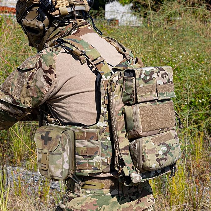PETAC GEAR Tactical Rip Away Medical IFAK Pouch Tear Off First Aid EDC Pouches Molle &amp Belt Outdoor Emergency Survival Bag