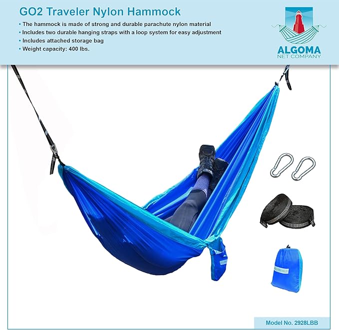 GO2 Traveler Nylon Hammock