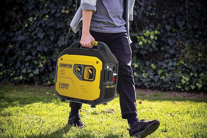 Champion Power Equipment 4000-Watt RV Ready Portable Inverter Generator with Quiet Technology and 3 Year Warranty