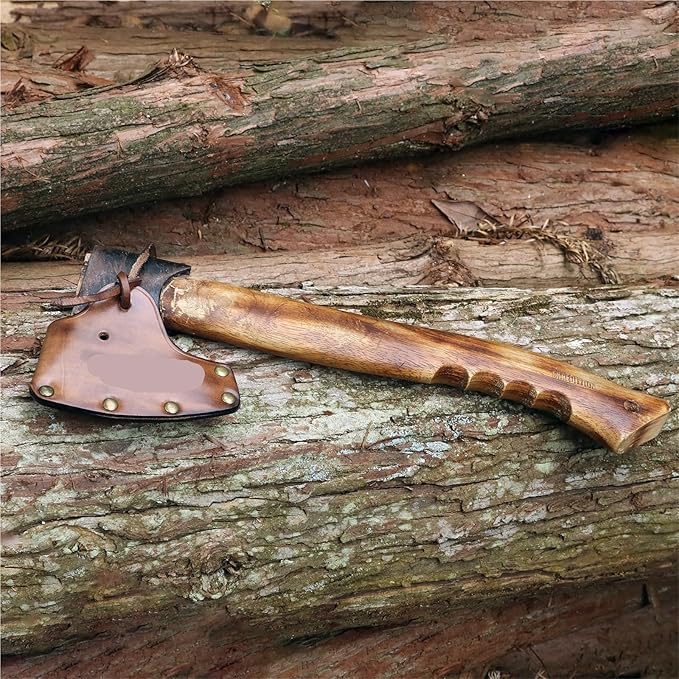 PU Leather Axe Cover Hatchet Sheath Case Axe Protector Sleeve Camping Accessories Outdoors Woodworking for Outdoor Camping Blade Protection