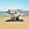 ALAZA Corgis Pattern Beach Tent Sun Shelter Portable Canopy Sunshade for Outdoor Camping Picnics Backyard Fun 10x9 ft